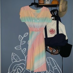 Vintage pastel dress